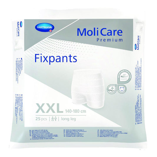 MoliCare Premium Fixpants Long Leg XXL - 25 Pack