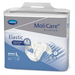 MoliCare Premium Elastic 6D Large - 30 Pack