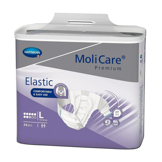 MoliCare Premium Elastic 8D Large - 24 Pack
