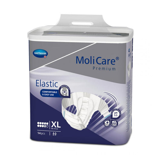 MoliCare Premium Elastic 9D XL - 14 Pack