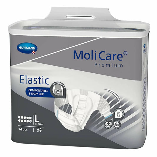 MoliCare Premium Elastic 10D Large - 14 Pack