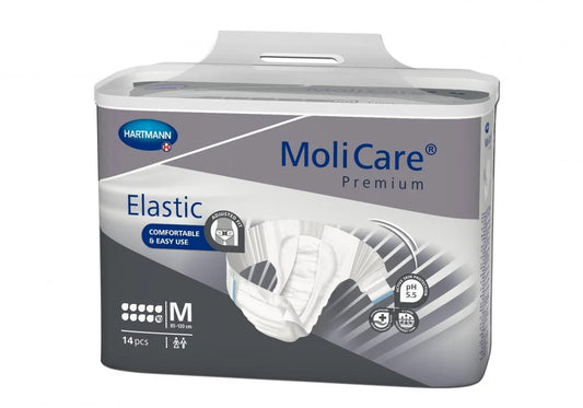 MoliCare Premium Elastic 10D Medium - 14 Pack