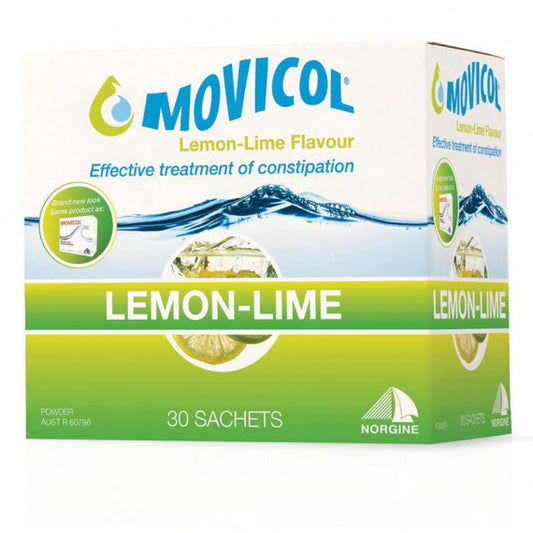 Movicol Adult Lemon-Lime Powder 30 Sachets