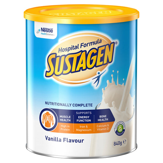 Sustagen Hospital Formula Vanilla Flavour 840g