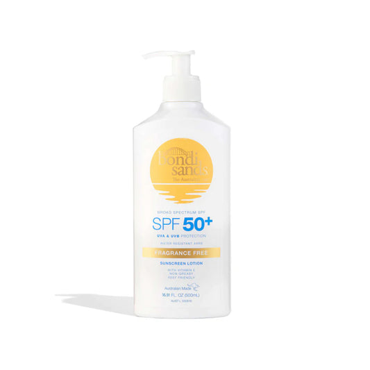 Bondi Sands SPF 50+ Sunscreen Lotion Fragrance Free 500ml