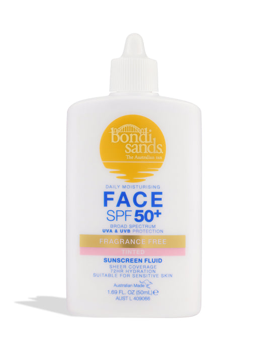 Bondi Sands SPF 50+ Fragrance Free Tinted Face Fluid 50ml