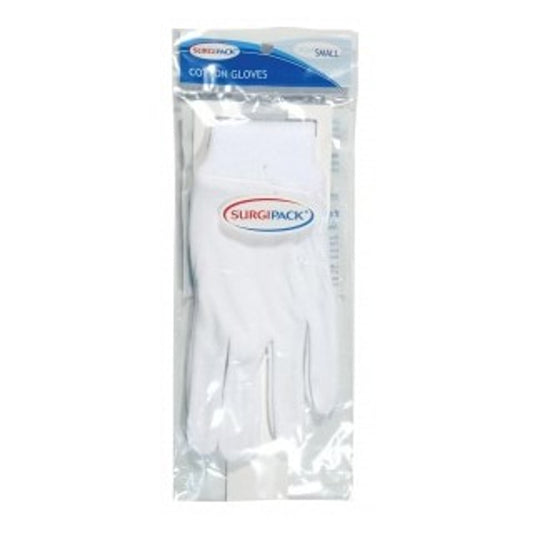 SurgiPack Cotton Gloves H/H Medium 1 pack