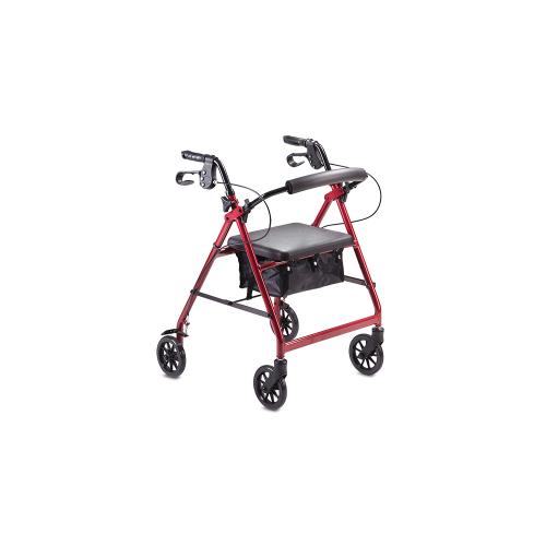 MLE Rollator 6 Burgundy