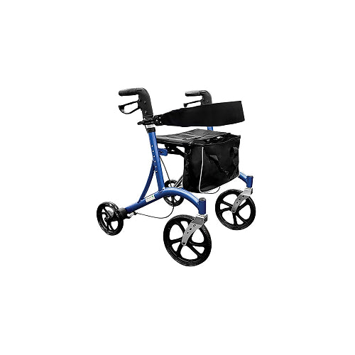 MLE Rollator Side Fold Blue