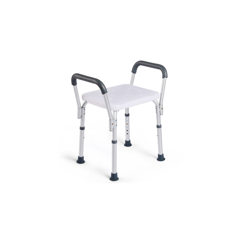 MLE Shower Stool Aluminium Armrest