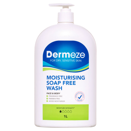 Dermeze Moisturising Soap Free Wash - 1 Litre