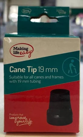 MLE Walk Cane Tip Comfort Ergonomic 19mm