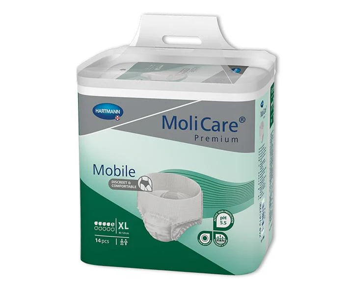 MoliCare Premium Mobile 5D XL Green - 14 Pack