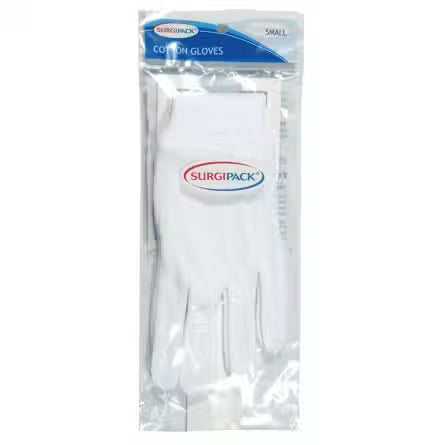 SurgiPack Cotton Gloves H/H Large 1 Pair